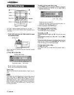 Предварительный просмотр 10 страницы Aiwa CX-NC3RWU Operating Instructions Manual