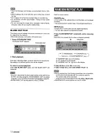 Предварительный просмотр 14 страницы Aiwa CX-NC3RWU Operating Instructions Manual