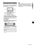 Предварительный просмотр 19 страницы Aiwa CX-NC3RWU Operating Instructions Manual