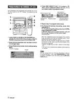 Предварительный просмотр 20 страницы Aiwa CX-NC3RWU Operating Instructions Manual