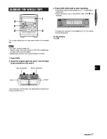 Предварительный просмотр 27 страницы Aiwa CX-NC3RWU Operating Instructions Manual