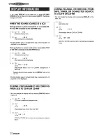 Предварительный просмотр 32 страницы Aiwa CX-NC3RWU Operating Instructions Manual