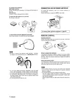 Предварительный просмотр 6 страницы Aiwa CX-NMT240 Operating Instructions Manual