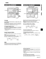 Предварительный просмотр 9 страницы Aiwa CX-NMT240 Operating Instructions Manual