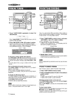 Предварительный просмотр 10 страницы Aiwa CX-NMT240 Operating Instructions Manual