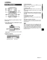 Предварительный просмотр 11 страницы Aiwa CX-NMT240 Operating Instructions Manual