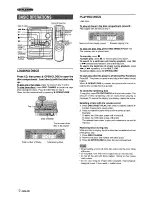 Предварительный просмотр 12 страницы Aiwa CX-NMT240 Operating Instructions Manual