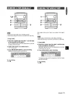 Предварительный просмотр 15 страницы Aiwa CX-NMT240 Operating Instructions Manual