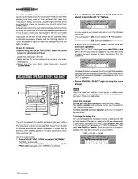 Предварительный просмотр 18 страницы Aiwa CX-NMT240 Operating Instructions Manual