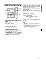 Предварительный просмотр 19 страницы Aiwa CX-NMT240 Operating Instructions Manual