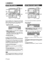 Предварительный просмотр 20 страницы Aiwa CX-NMT240 Operating Instructions Manual