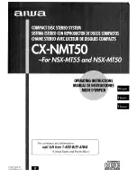 Aiwa CX-NMT50 Operating Instructions Manual предпросмотр