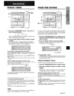 Preview for 9 page of Aiwa CX-NMT50 Operating Instructions Manual