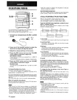 Preview for 20 page of Aiwa CX-NMT70 Operating Instructions Manual