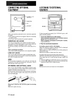 Preview for 24 page of Aiwa CX-NMT70 Operating Instructions Manual