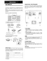 Предварительный просмотр 4 страницы Aiwa CX-NMT90 Operating Instructions Manual