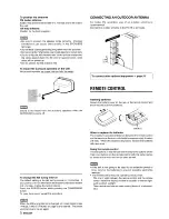 Предварительный просмотр 6 страницы Aiwa CX-NMT90 Operating Instructions Manual