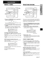 Предварительный просмотр 9 страницы Aiwa CX-NMT90 Operating Instructions Manual