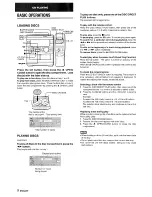 Предварительный просмотр 10 страницы Aiwa CX-NMT90 Operating Instructions Manual