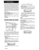 Предварительный просмотр 18 страницы Aiwa CX-NMT90 Operating Instructions Manual