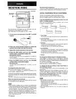 Предварительный просмотр 20 страницы Aiwa CX-NMT90 Operating Instructions Manual