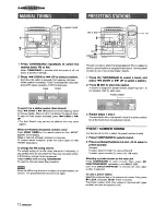 Предварительный просмотр 14 страницы Aiwa CX-NMT960 Operating Instructions Manual