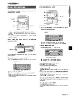 Предварительный просмотр 15 страницы Aiwa CX-NMT960 Operating Instructions Manual