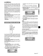 Предварительный просмотр 21 страницы Aiwa CX-NMT960 Operating Instructions Manual