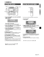 Предварительный просмотр 25 страницы Aiwa CX-NMT960 Operating Instructions Manual