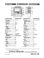 Предварительный просмотр 92 страницы Aiwa CX-NMT960 Operating Instructions Manual