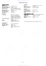 Preview for 3 page of Aiwa CX-NR11 Service Manual