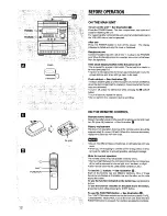 Preview for 12 page of Aiwa CX-NV20 Operating Instructions Manual