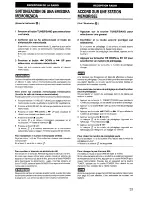 Предварительный просмотр 33 страницы Aiwa CX-NV20 Operating Instructions Manual