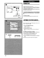 Предварительный просмотр 34 страницы Aiwa CX-NV20 Operating Instructions Manual