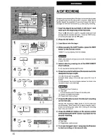 Предварительный просмотр 40 страницы Aiwa CX-NV20 Operating Instructions Manual