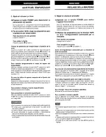 Предварительный просмотр 45 страницы Aiwa CX-NV20 Operating Instructions Manual