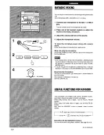 Предварительный просмотр 48 страницы Aiwa CX-NV20 Operating Instructions Manual