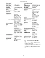 Предварительный просмотр 3 страницы Aiwa CX-NV900 Service Manual