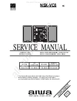 Aiwa CX-NVC8 Service Manual preview