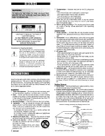 Preview for 2 page of Aiwa CX-ZL10 Operating Instructions Manual