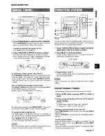 Preview for 9 page of Aiwa CX-ZL10 Operating Instructions Manual