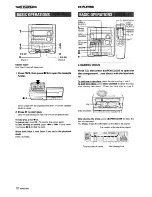 Preview for 10 page of Aiwa CX-ZL10 Operating Instructions Manual