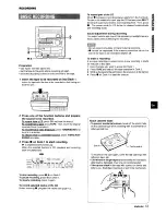 Preview for 13 page of Aiwa CX-ZL10 Operating Instructions Manual