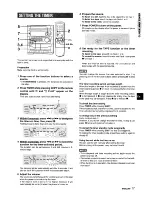 Preview for 17 page of Aiwa CX-ZL10 Operating Instructions Manual