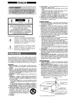 Preview for 42 page of Aiwa CX-ZL10 Operating Instructions Manual