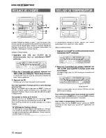 Preview for 56 page of Aiwa CX-ZL10 Operating Instructions Manual