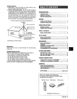 Preview for 3 page of Aiwa CX-ZL520 Operating Instructions Manual