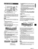 Preview for 13 page of Aiwa CX-ZL520 Operating Instructions Manual