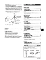 Предварительный просмотр 3 страницы Aiwa CX-ZL720 Operating Instructions Manual