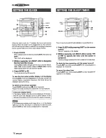 Предварительный просмотр 16 страницы Aiwa CX-ZL720 Operating Instructions Manual